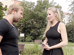 bitches ABROAD - molten lovemaking with German blonde tourist